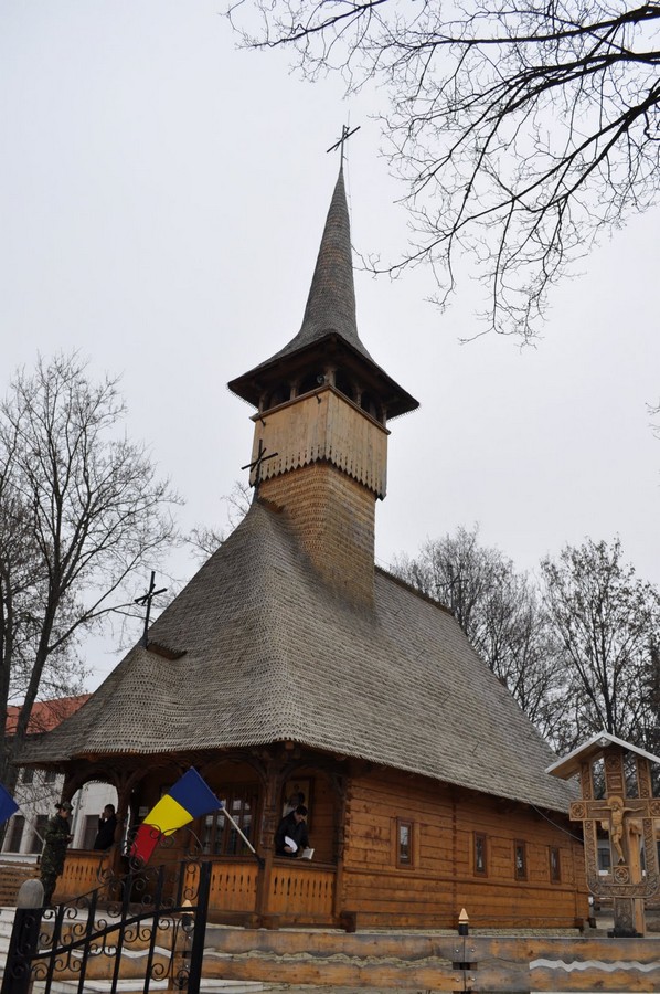 Pelerinaj la biserica Batalionului 151 Infanterie „Lupii Negri“ din Iaşi