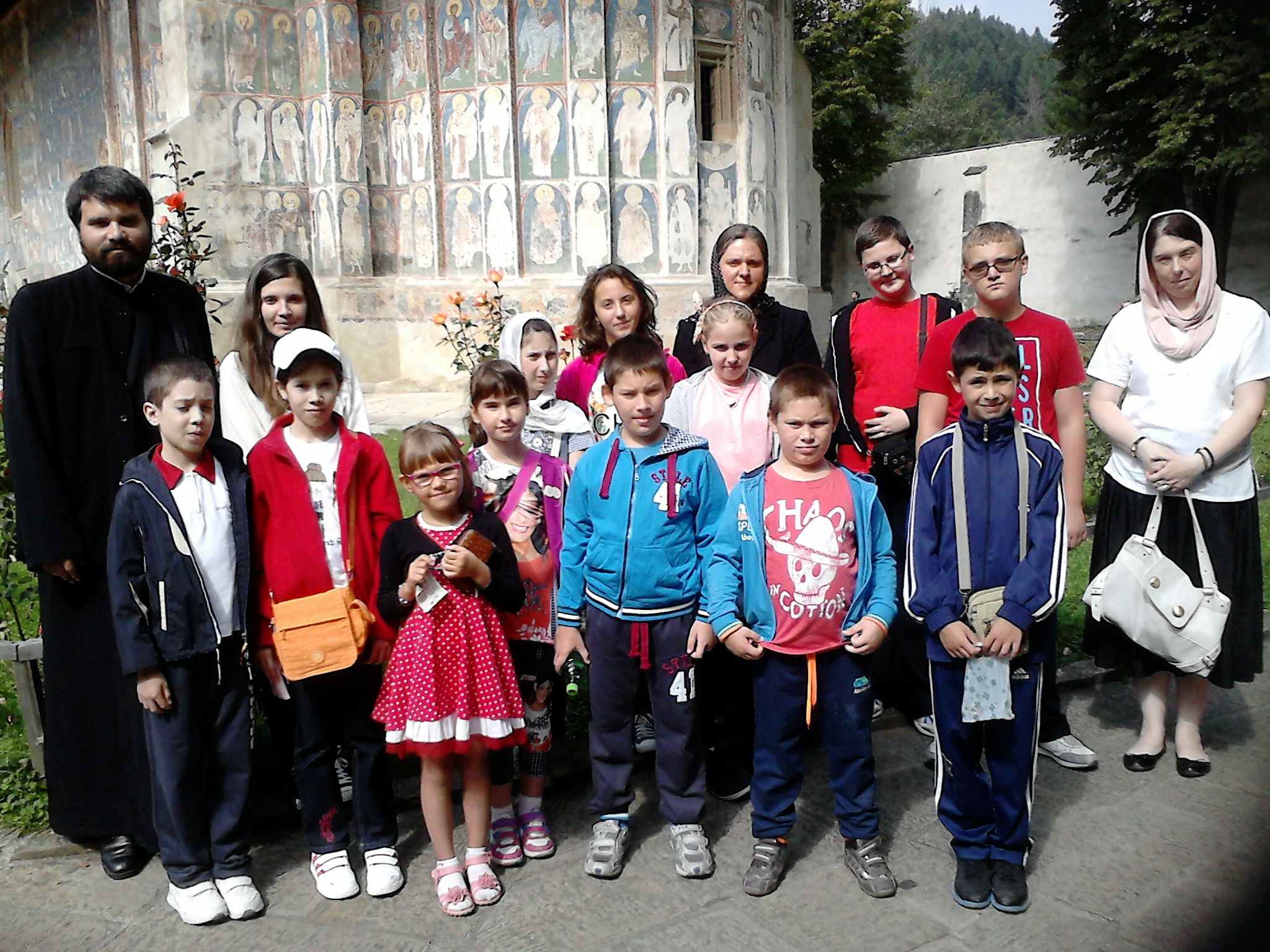 Copiii din Parohia &quot;Sfinţii Trei Ierarhi&quot; din Piatra Neamţ, în pelerinaj