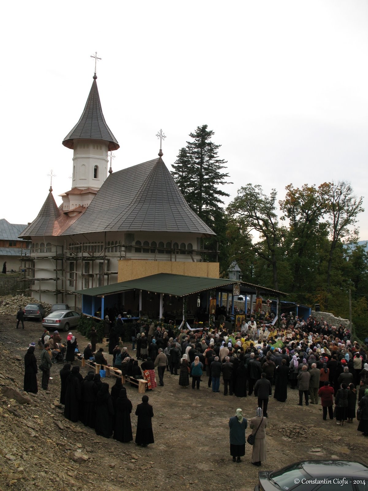 Procesiune în cinstea Sfinţilor Cuvioşi Iosif şi Chiriac de la Bisericani