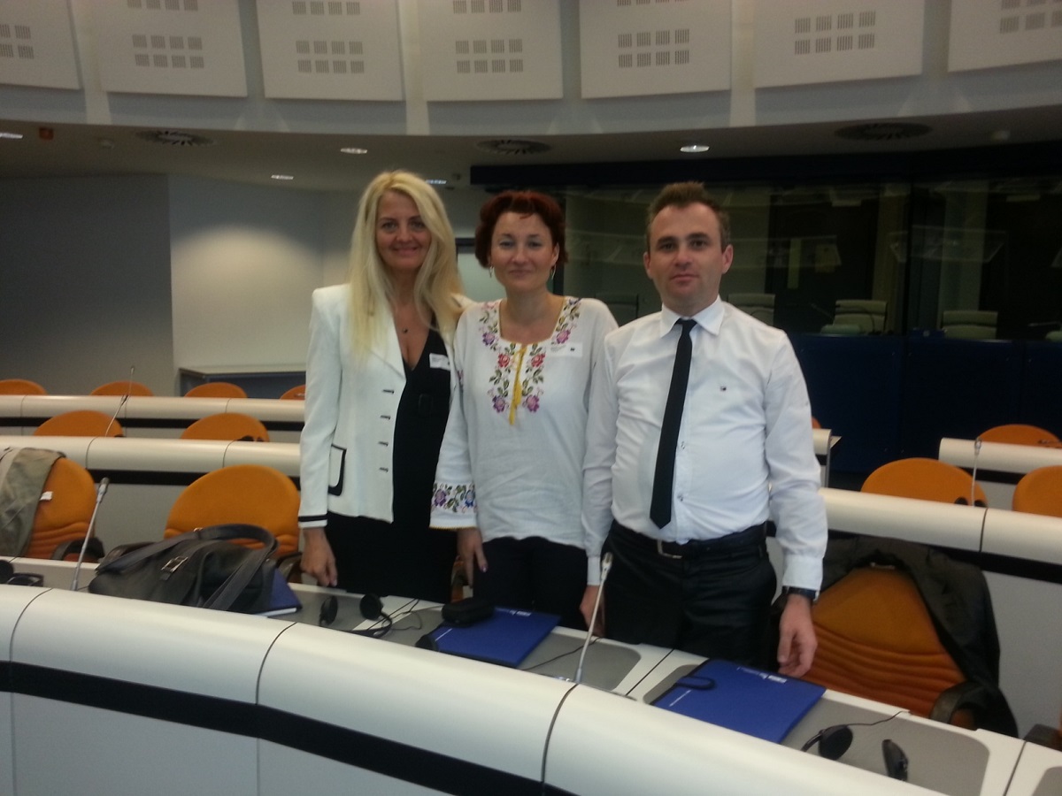 Profesor de religie din Iași, participant la sesiunile de formare organizate de Comisia Europeană în Bruxelles