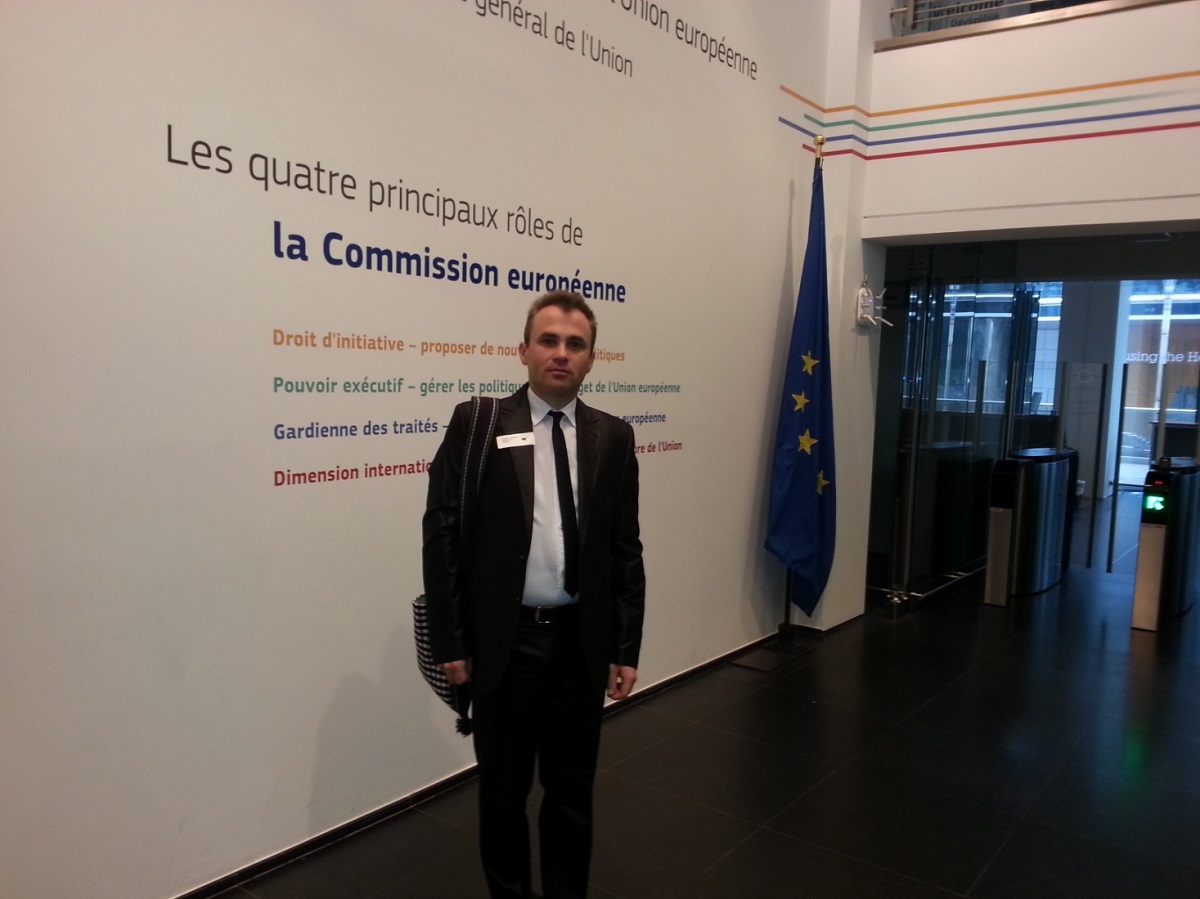 Profesor de religie din Iași, participant la sesiunile de formare organizate de Comisia Europeană în Bruxelles