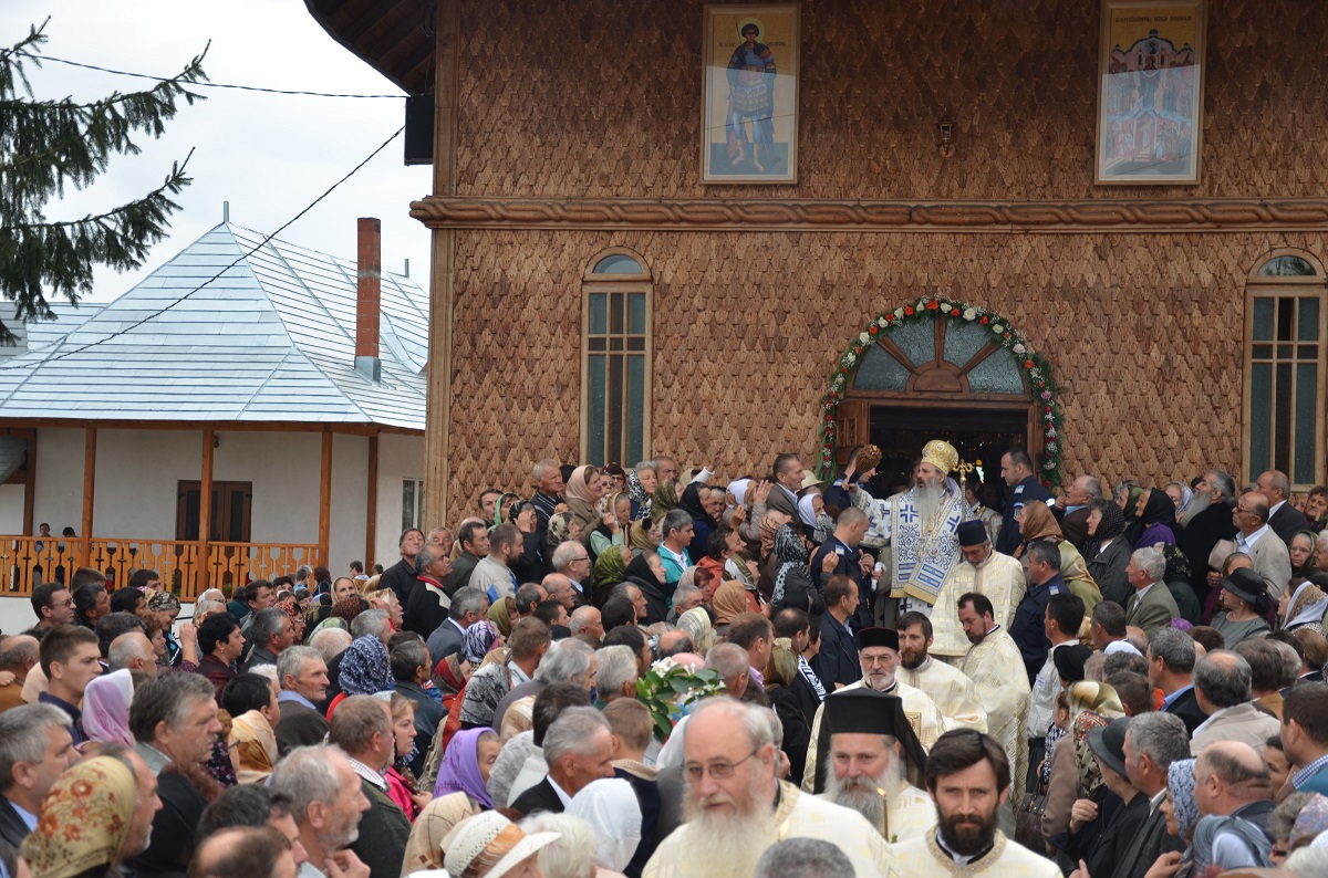 Biserica din cartierul Blebea al oraşului Târgu Neamţ, sfinţită de Mitropolitul Moldovei şi Bucovinei