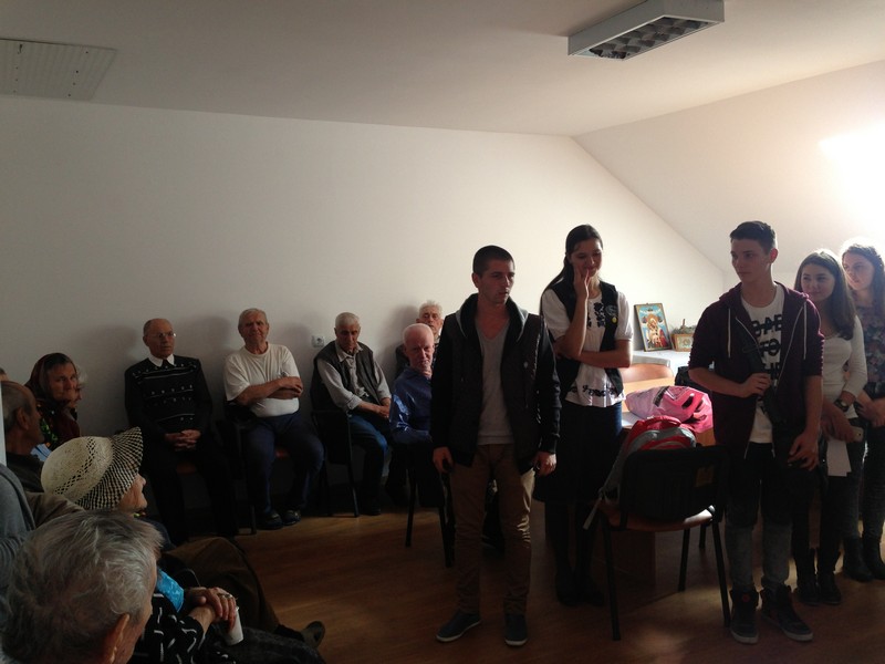 Activităţi pentru persoanele vârstnice, la Hârja