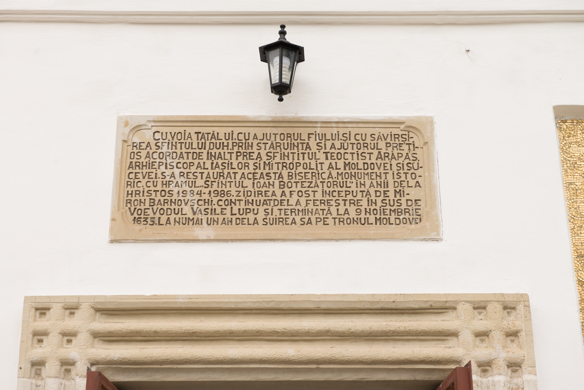 Ctitoria domnitorului martir Miron Barnovschi – o biserică renăscută Ctitoria domnitorului martir Miron Barnovschi – o biserică renăscută