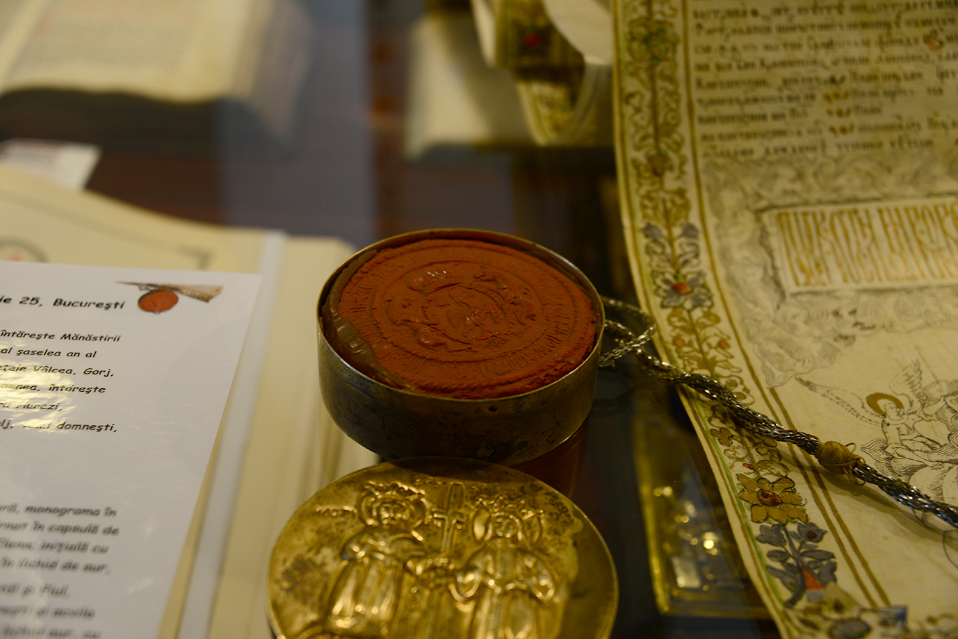 Expoziţie de documente brâncoveneşti, în turnul Goliei