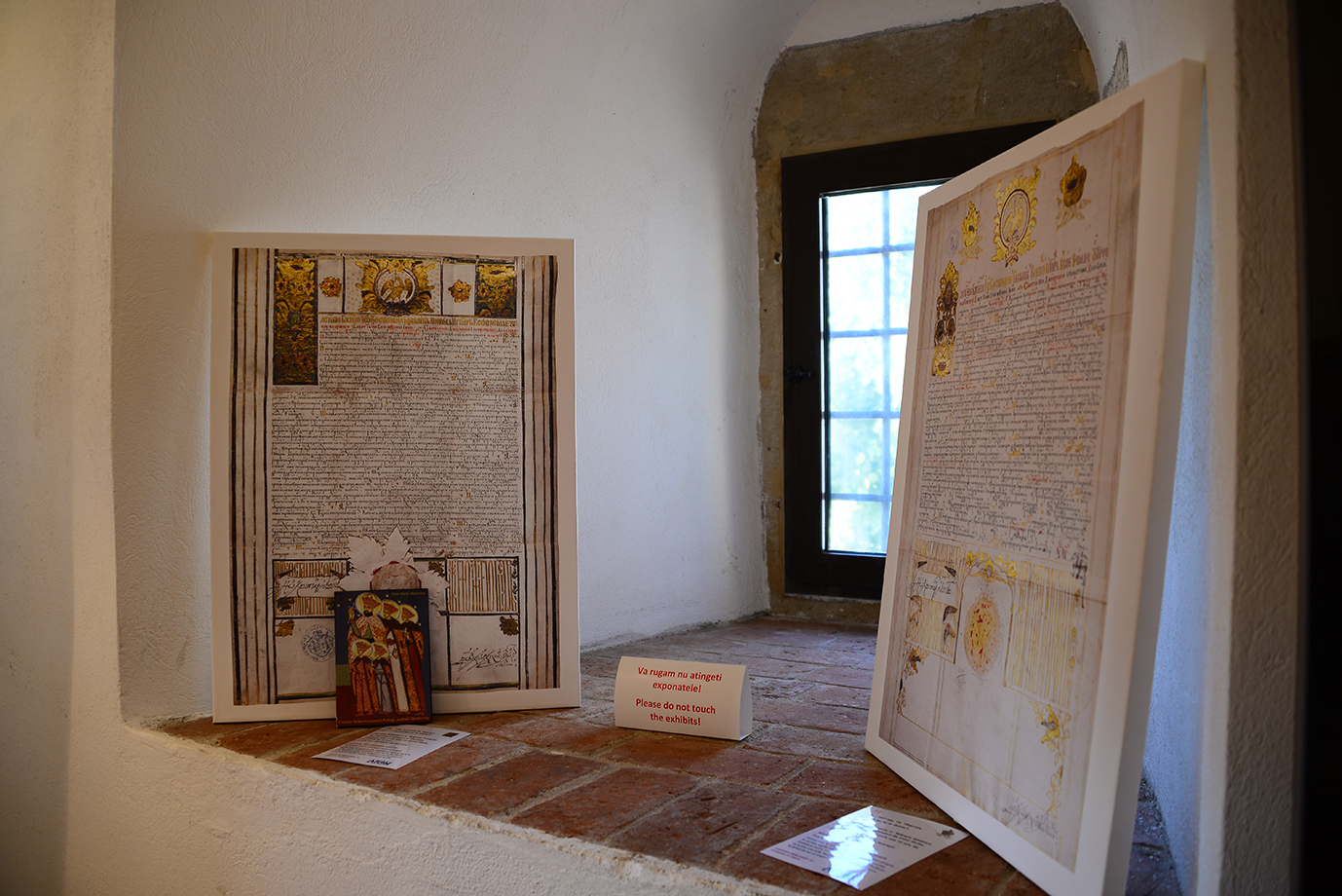 Expoziţie de documente brâncoveneşti, în turnul Goliei