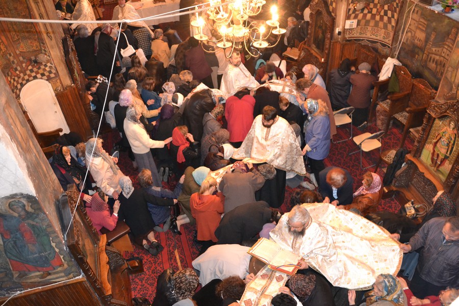 Slujbă misionară la Biserica „Sfântul Gheorghe“ din Piatra Neamţ