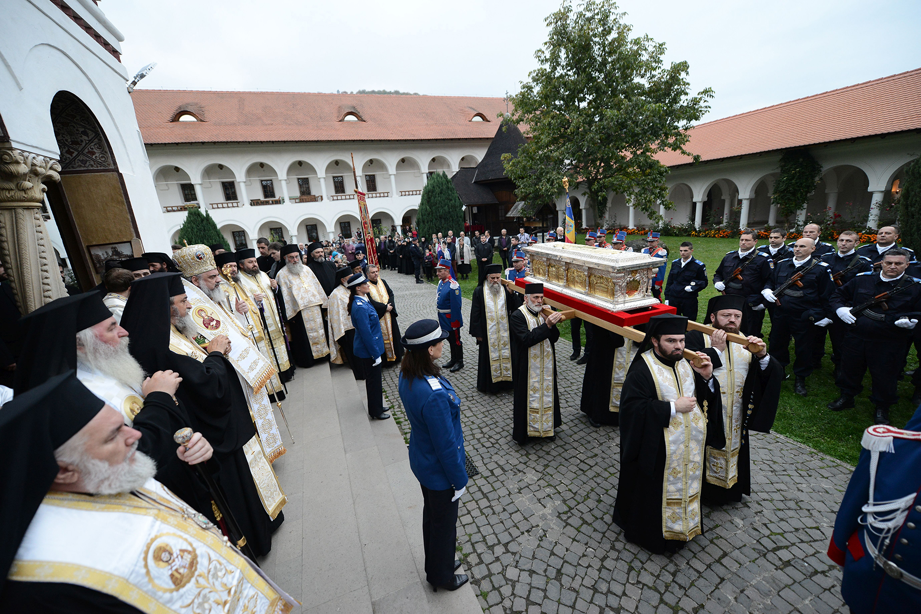 Binecuvântare patriarhală la Mănăstirea Sâmbăta de Sus