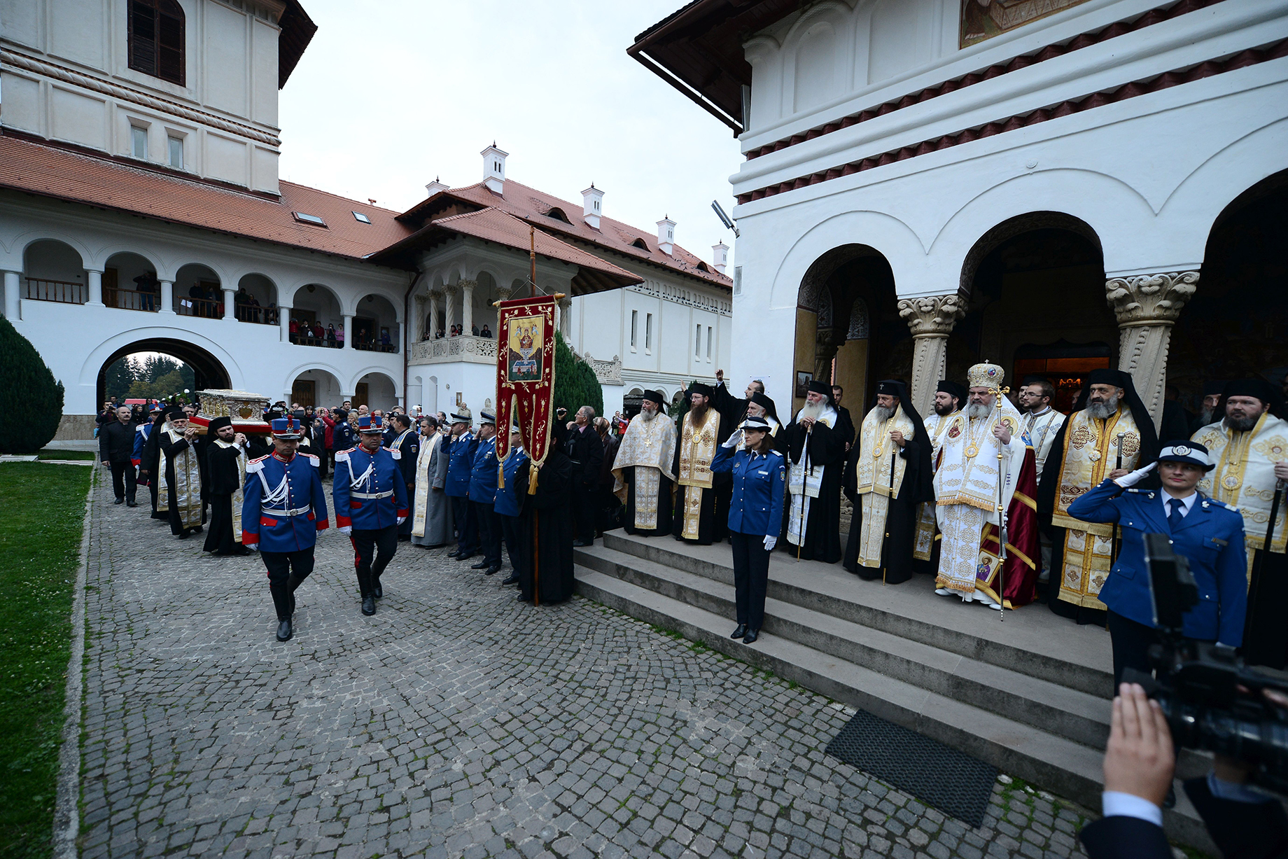 Binecuvântare patriarhală la Mănăstirea Sâmbăta de Sus