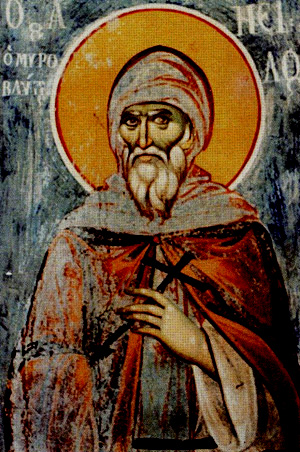 Sfântul Cuvios Nil Athonitul, Izvorâtorul de mir Sfântul Cuvios Nil Athonitul, Izvorâtorul de mir