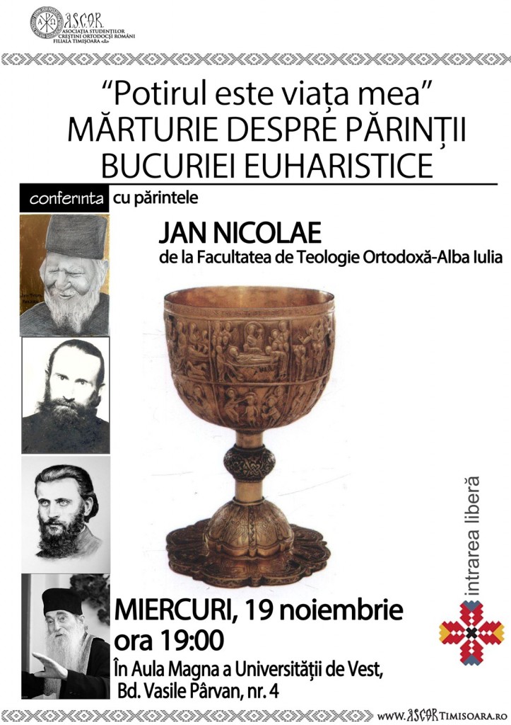 Conferinţe ASCOR Timişoara Conferinţe ASCOR Timişoara