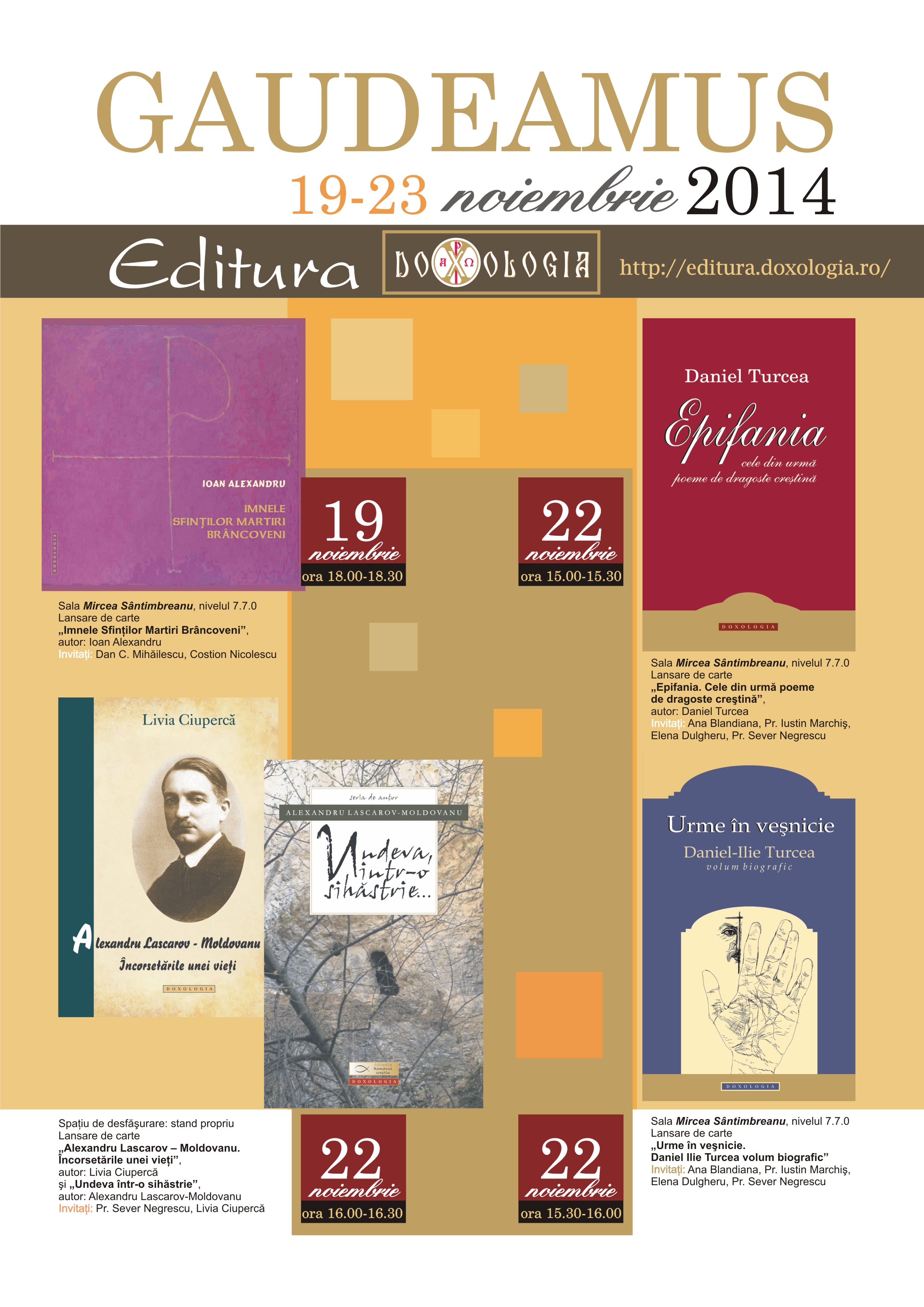 Ioan Alexandru, Daniel Turcea și Alexandru Lascarov-Moldovanu prezenți, prin cărțile lor, la Gaudeamus