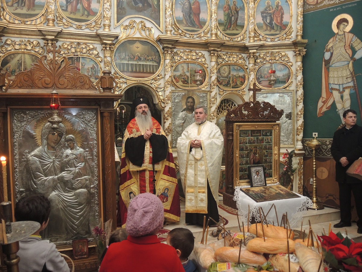 Sfânta Ecaterina, prăznuită prin slujbă arhierească