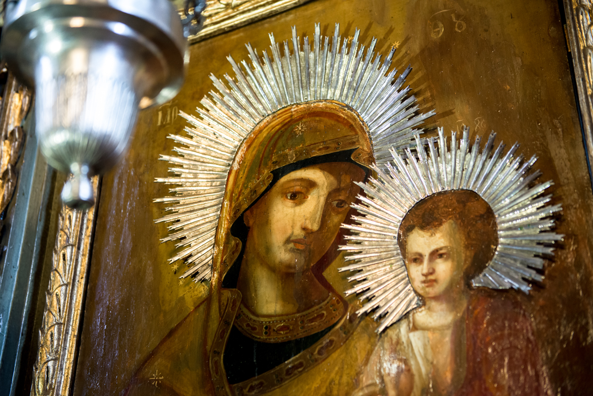 Talpalari – o istorie vie, în centrul capitalei Moldovei / Foto: Oana Nechifor icoana Maicii Domnului