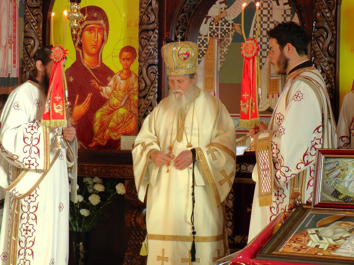 Sfântul Nectarie, pomenit la Mănăstirea Sihăstria Putnei