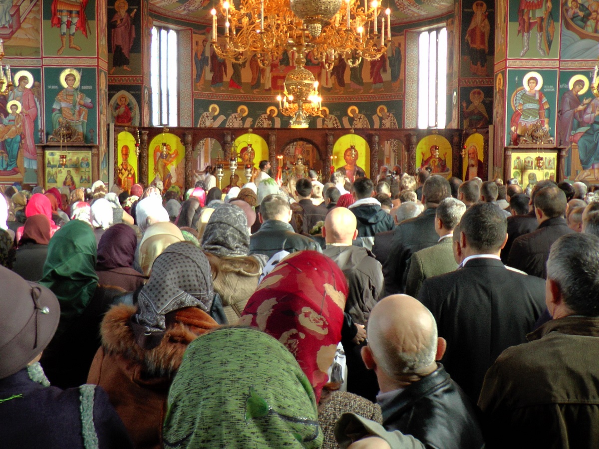 Sfântul Nectarie, pomenit la Mănăstirea Sihăstria Putnei