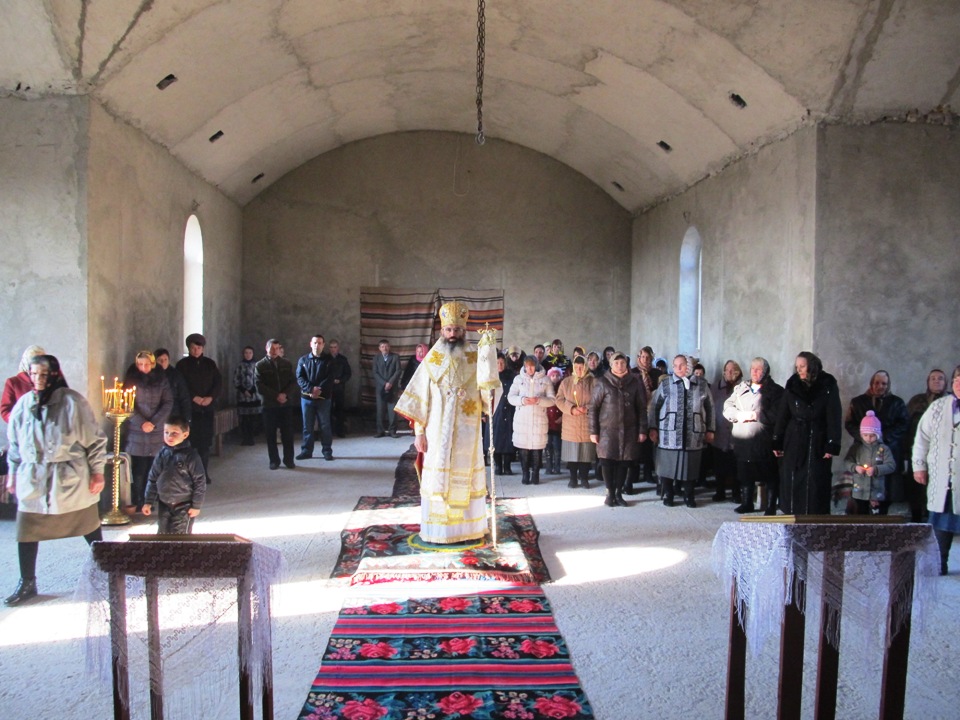 A doua slujbă arhierească în noul locaş din Hagimus, Căuşeni A doua slujbă arhierească în noul locaş din Hagimus, Căuşeni