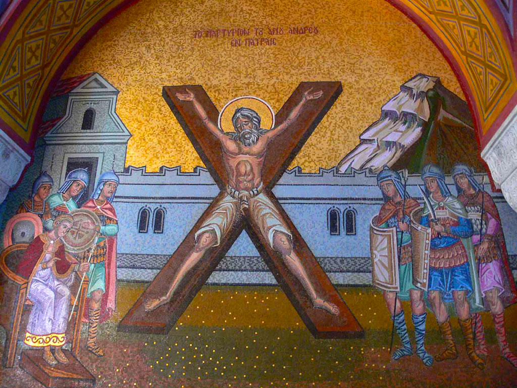 Sfântul Apostol Andrei în iconografie Sfântul Apostol Andrei