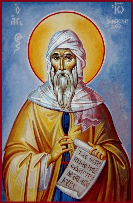 Troparul Sfântului Cuvios Ioan Damaschin