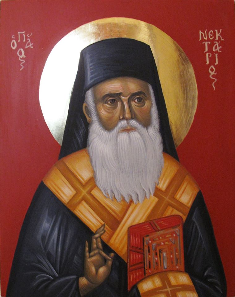 Sfântul Nectarie vindecă răul de maşină