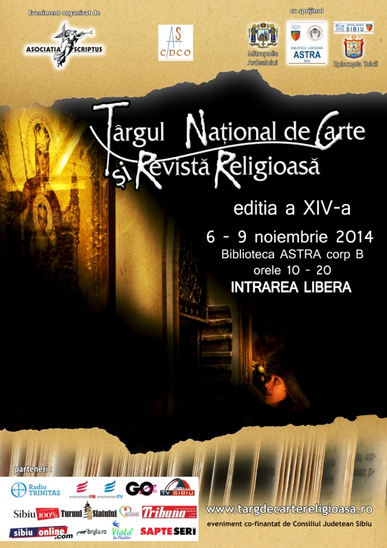 La Sibiu se va deschide Târgul Naţional de Carte Religioasă