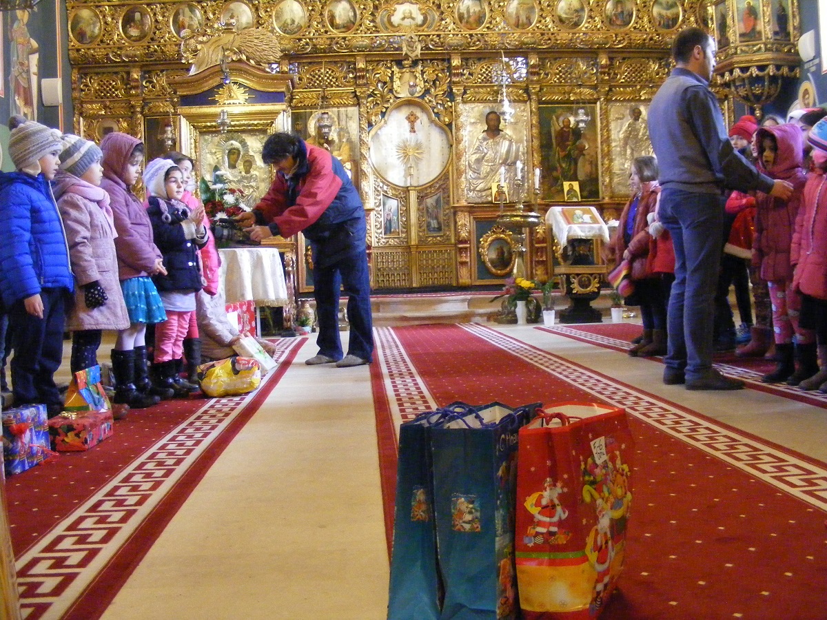 Acţiune umanitară a preşcolarilor de la Grădiniţa „Sf. Sava“ din Iaşi