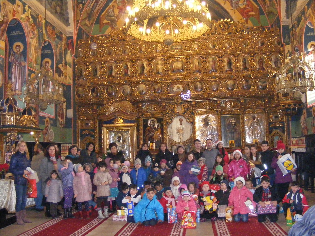 Acţiune umanitară a preşcolarilor de la Grădiniţa „Sf. Sava“ din Iaşi