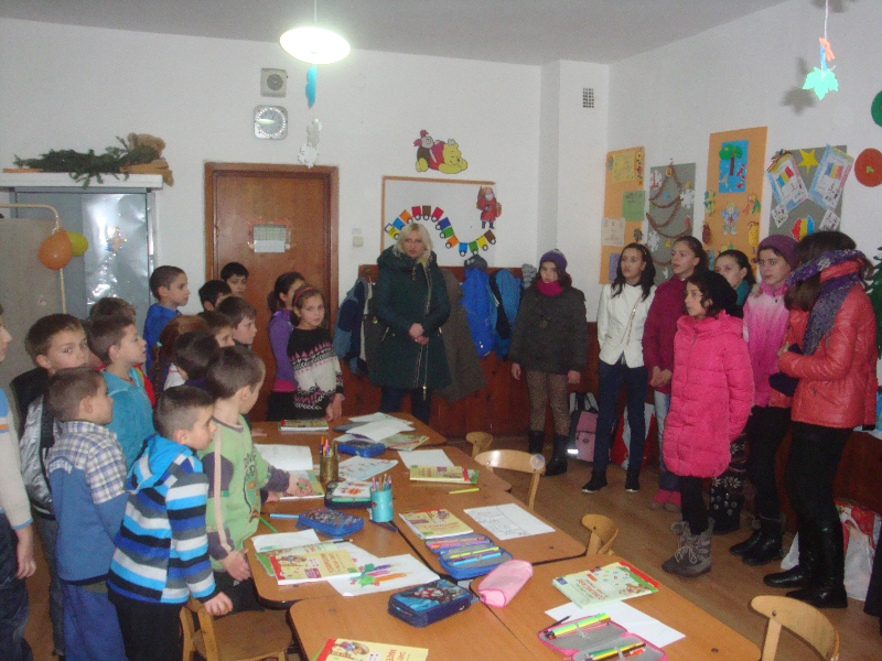 Activităţi caritative ale copiilor, la Parohia „Sf. Nicolae“ - Sadova