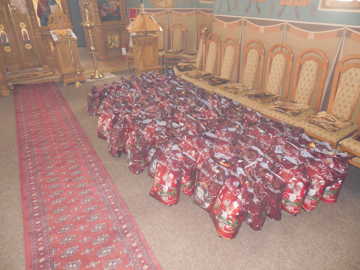 Activităţi caritative în Parohia Poiana - Brăeşti