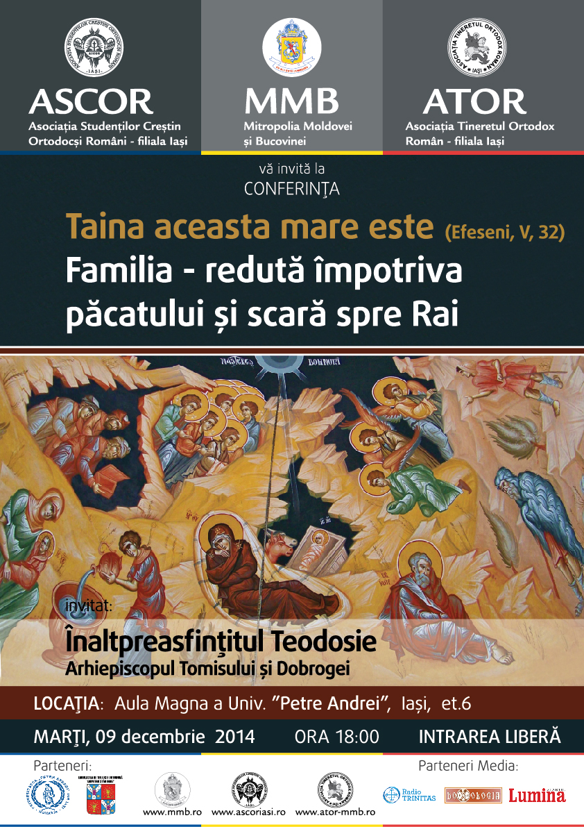 IPS Teodosie conferenţiază la Iaşi