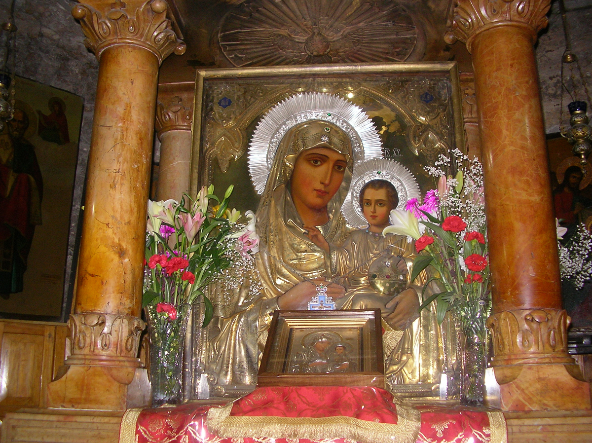 Prosopopeea mormântului Maicii Domnului din Ghetsimani, alcătuită de Sfântul Ioan Damaschinul