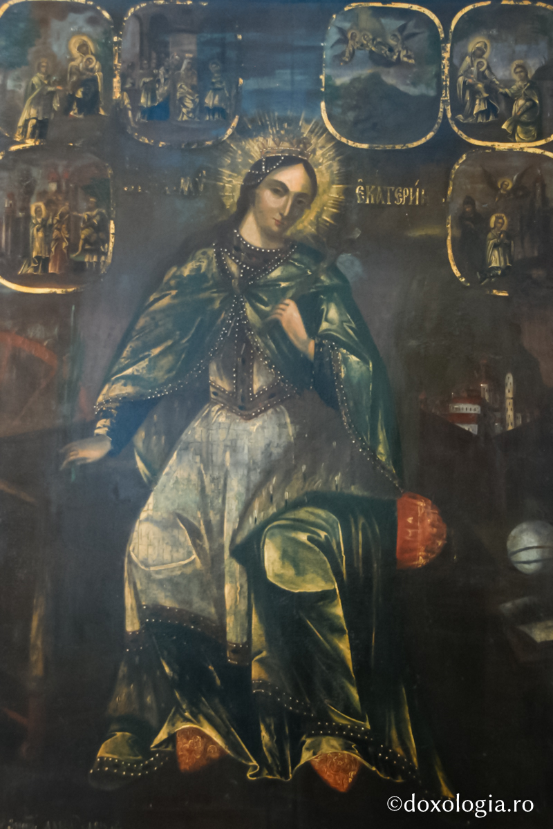 Paraclisul Mănăstirii Frumoasa, casa Sfintei Ecaterina