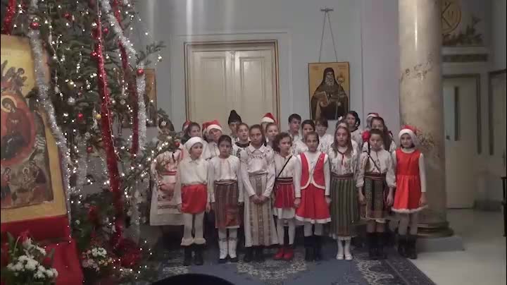 Colindători la Reședința Mitropolitană - Parohia Iazu Nou, Protopopiatul Hârlău