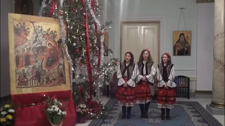 Colindători la Reședința Mitropolitană. Trio - Colegiul Național de Artă Octav Băncilă Iași