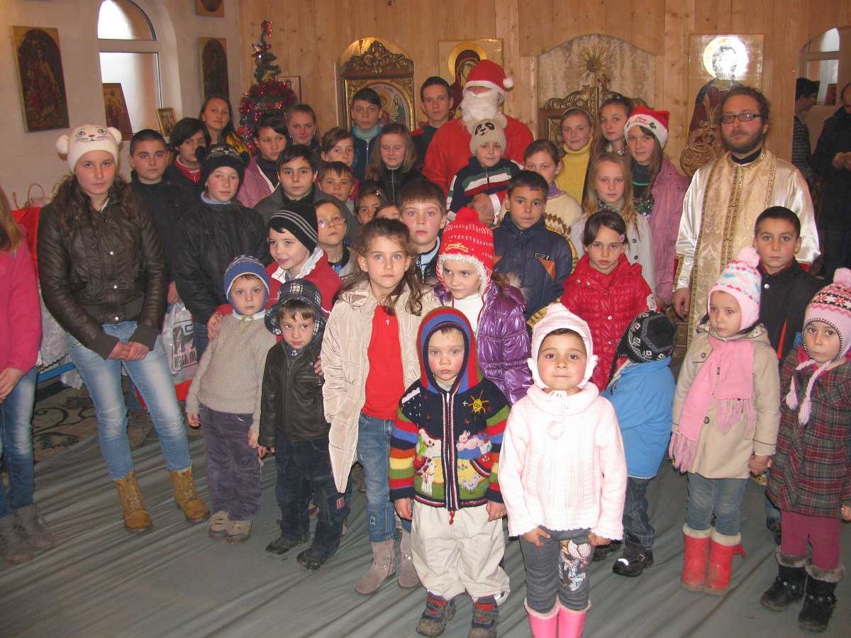Daruri de Crăciun în Parohia Buruieneşti