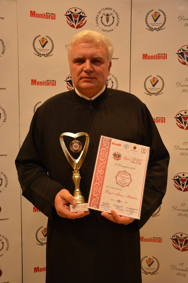 Preoţi suceveni, premiaţi în cadrul unei gale