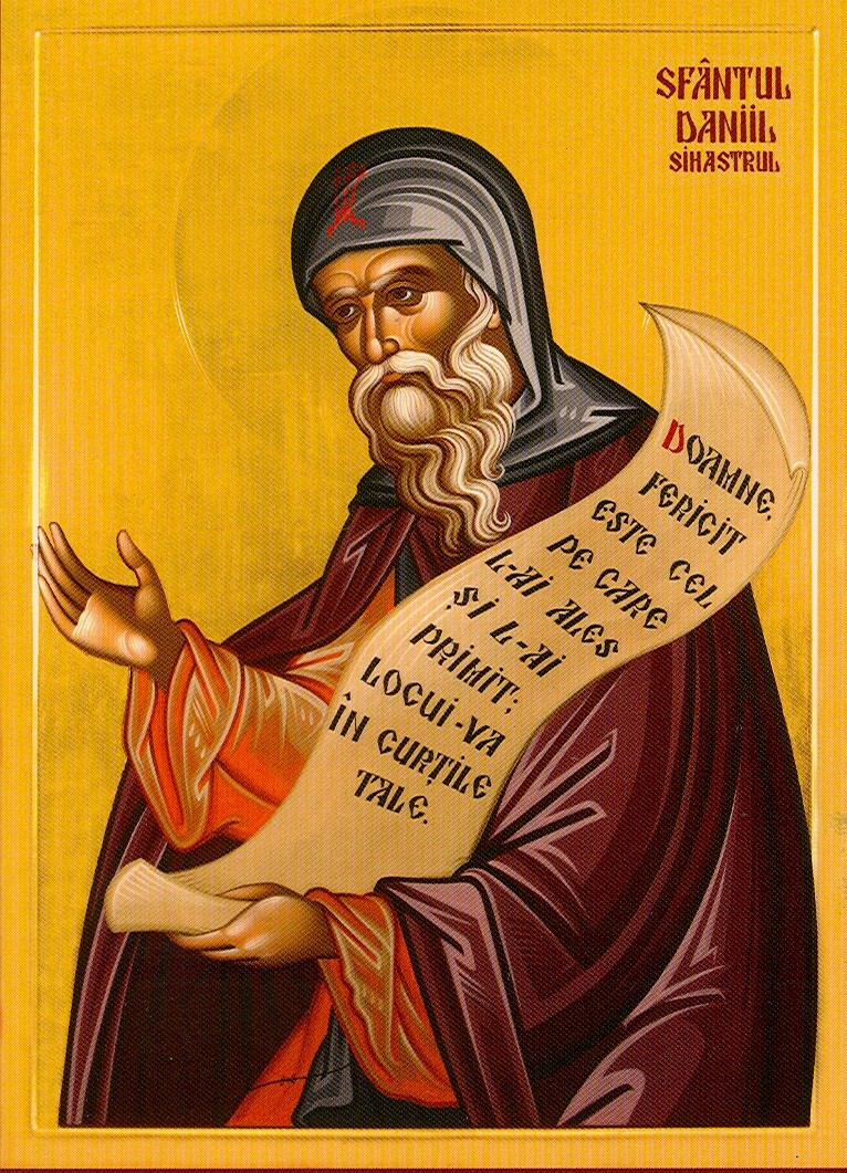 Condacul Sfântului Cuvios Daniil Sihastrul