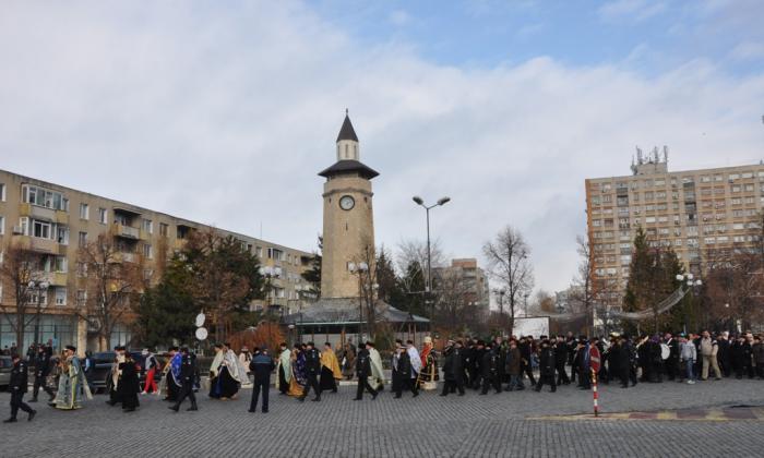 Slujba Bobotezei pe cuprinsul Patriarhiei Română văzută astăzi în 100 de imagini