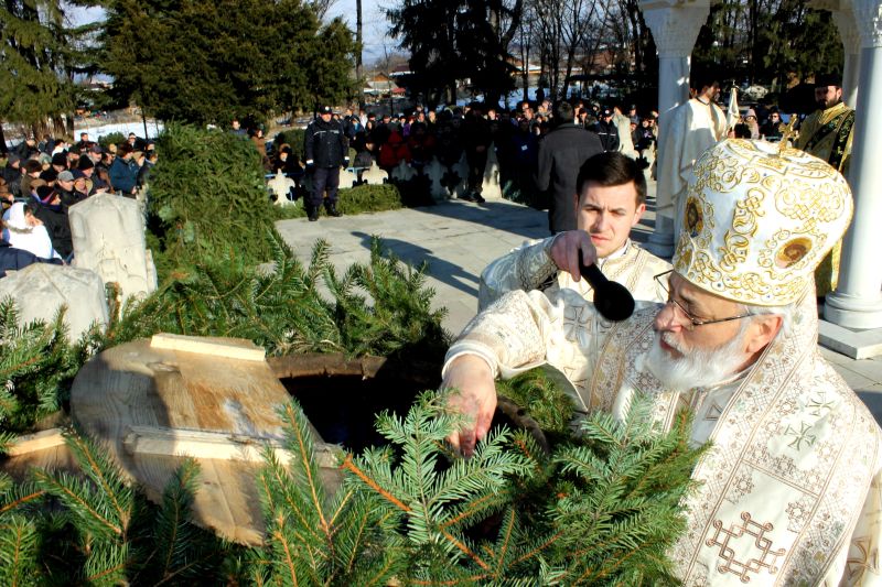Slujba Bobotezei pe cuprinsul Patriarhiei Română văzută astăzi în 100 de imagini