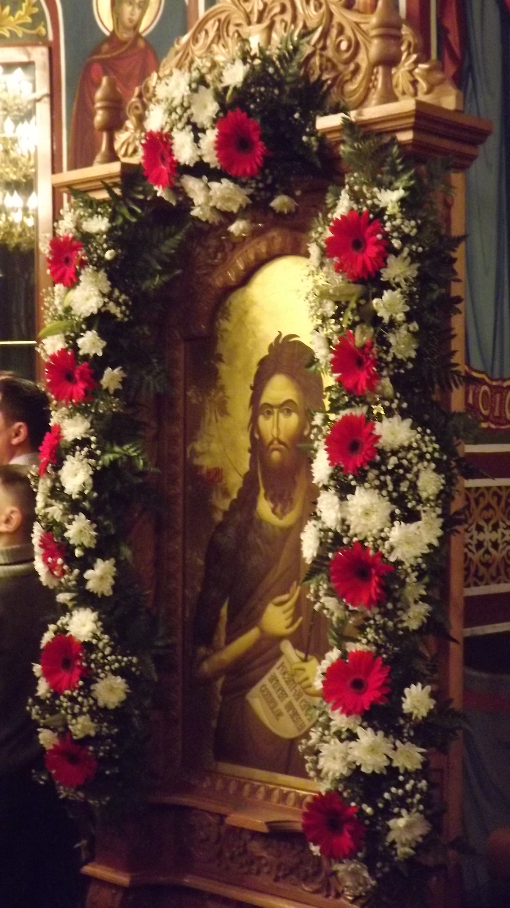 Hram la biserica Spitalului Municipal din Paşcani