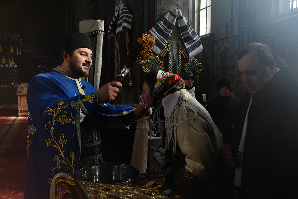 Slujba Bobotezei pe cuprinsul Patriarhiei Română văzută astăzi în 100 de imagini