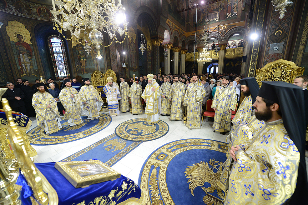 Slujba Bobotezei pe cuprinsul Patriarhiei Română văzută astăzi în 100 de imagini