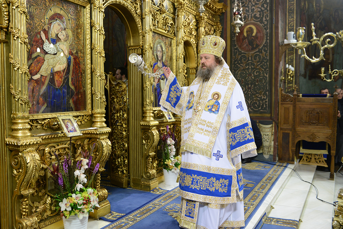 Slujba Bobotezei pe cuprinsul Patriarhiei Română văzută astăzi în 100 de imagini