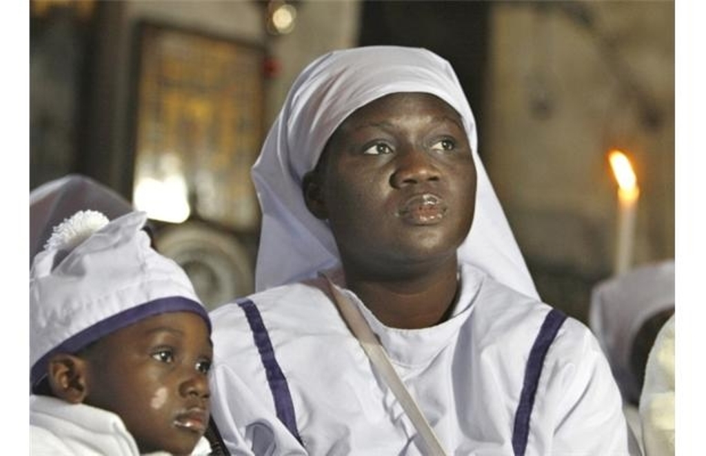 Creştină martirizată în timpul naşterii