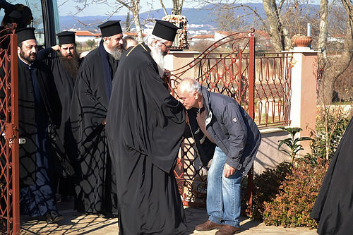 Mitropolitul Antimos de Alexandroupolis a vizitat capela Sfântului Paisie Aghioritul