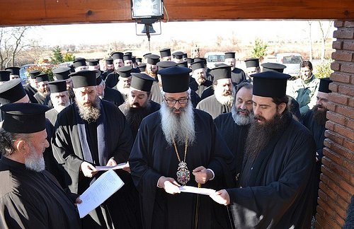 Mitropolitul Antimos de Alexandroupolis a vizitat capela Sfântului Paisie Aghioritul