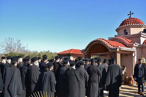 Mitropolitul Antimos de Alexandroupolis a vizitat capela Sfântului Paisie Aghioritul