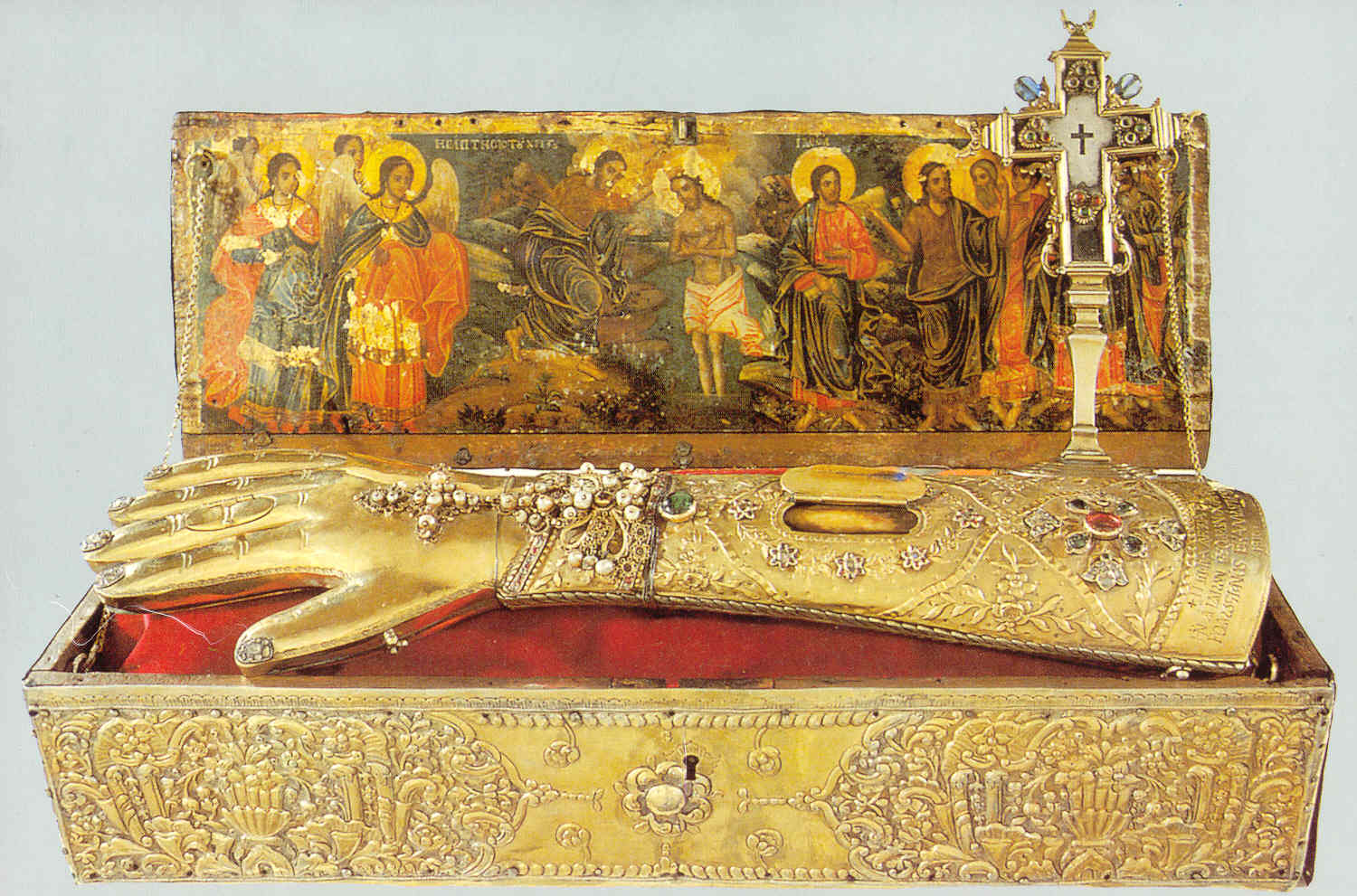 Despre buna-mireasmă răspândită de Sfânta Mâna Dreaptă a Sfântului Ioan Botezătorul