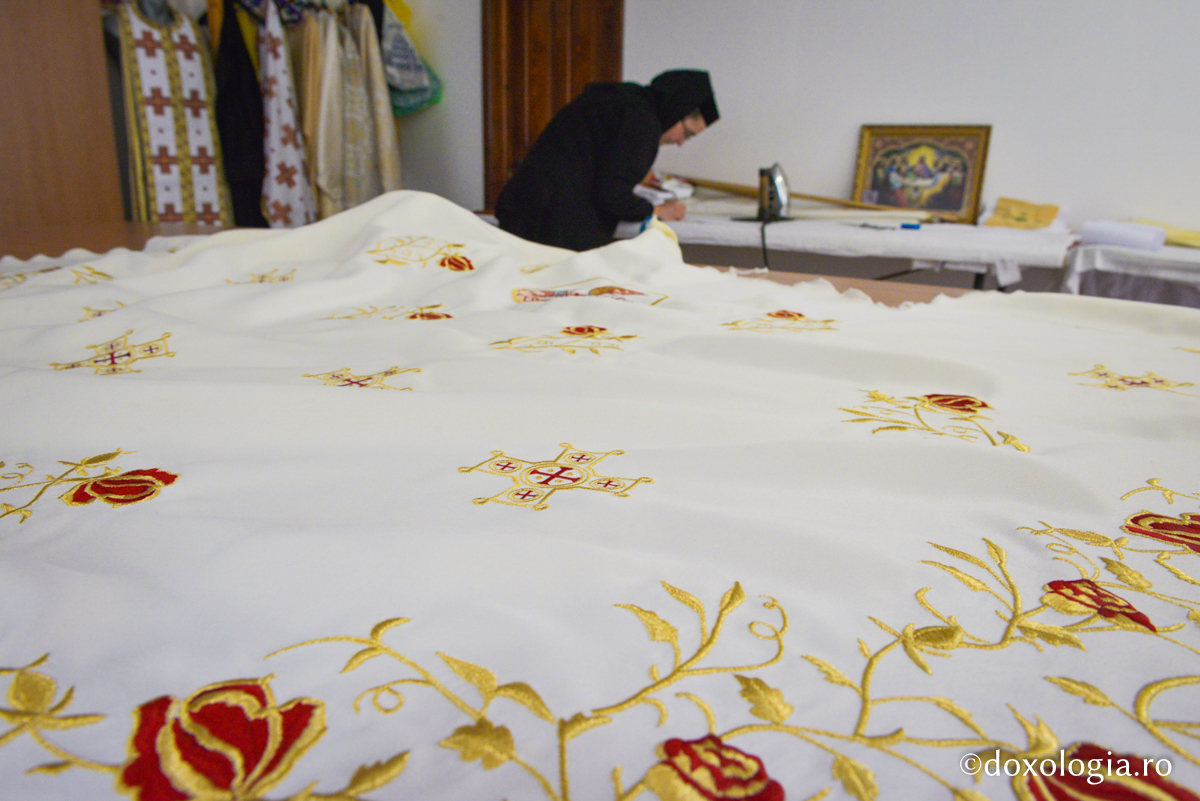 atelierul de croitorie al Mănăstirii Frumoasa