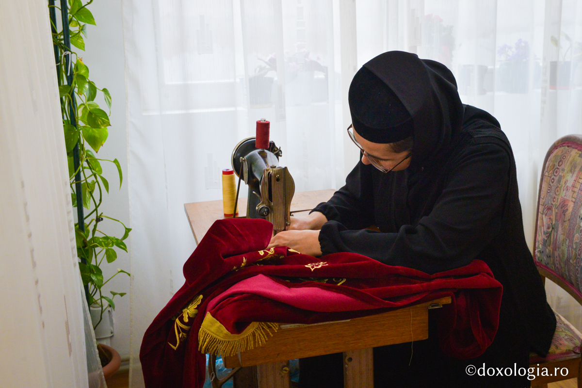 atelierul de croitorie al Mănăstirii Frumoasa